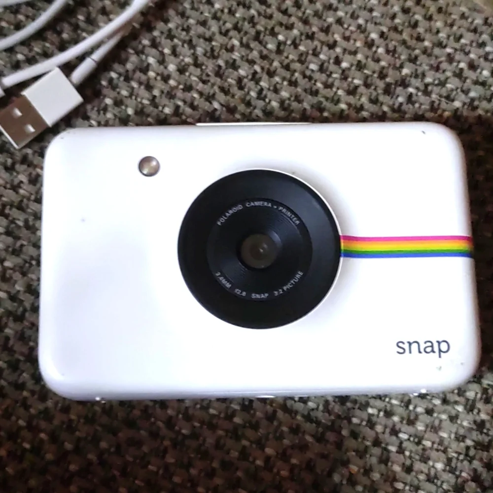 Polaroid can turn