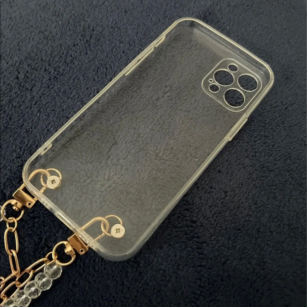 iPhone 12 Pro Chain & Beaded Handle Case