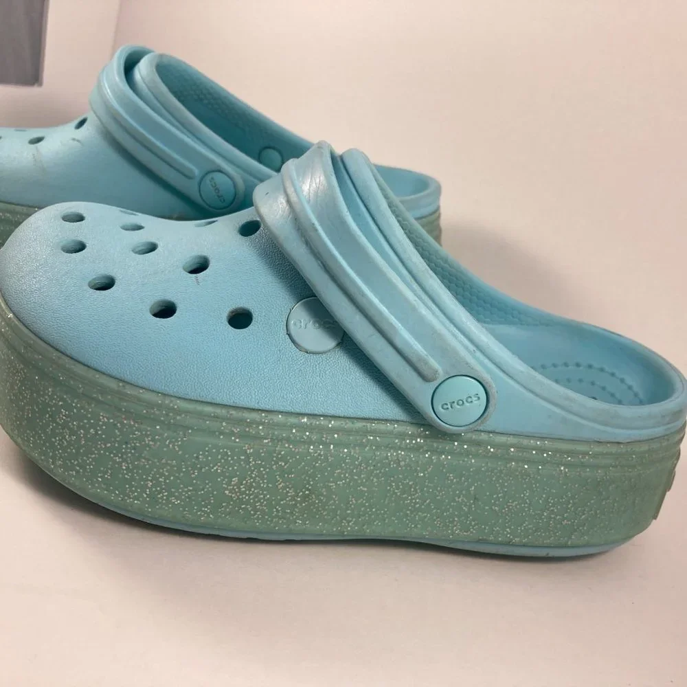 CROCS light blue
