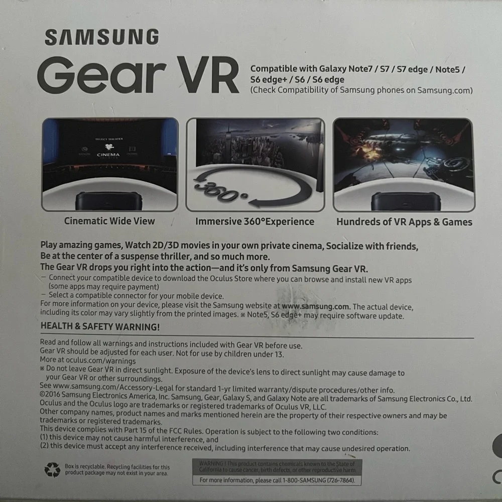 Samsung gear vr
