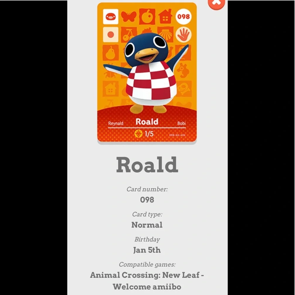 Nintendo animal crossing