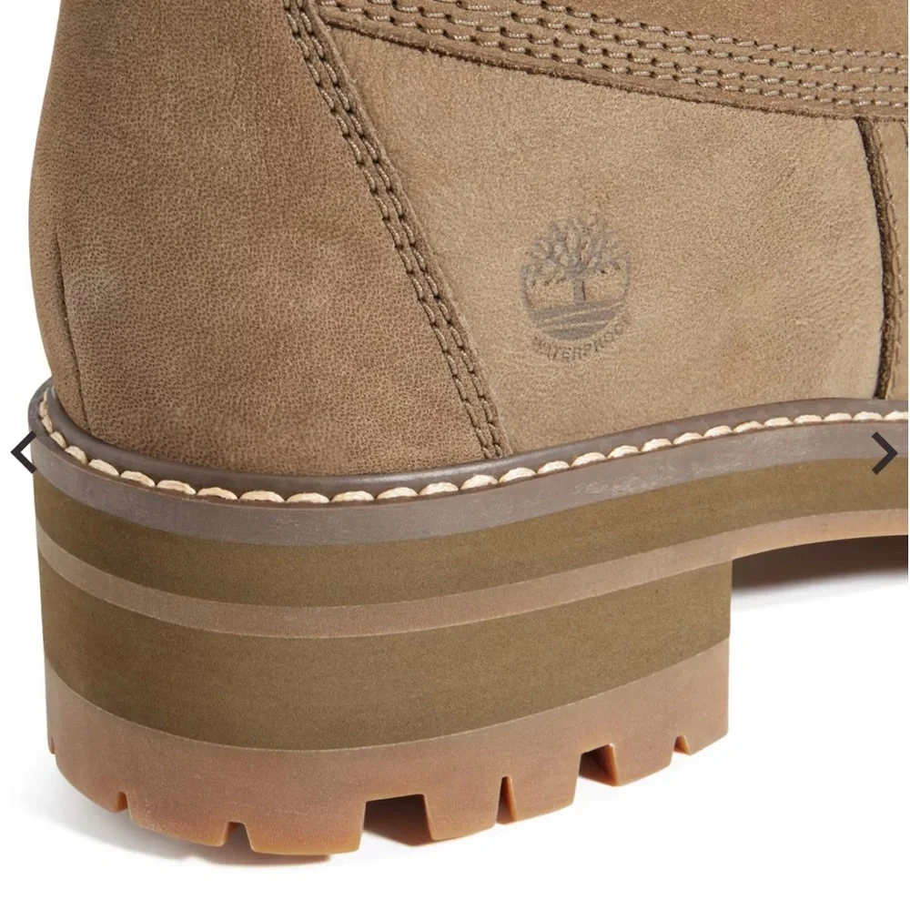 Timberland part leather