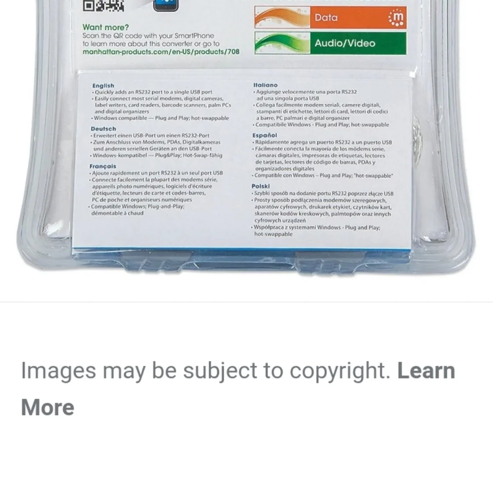 manhatten usb serial