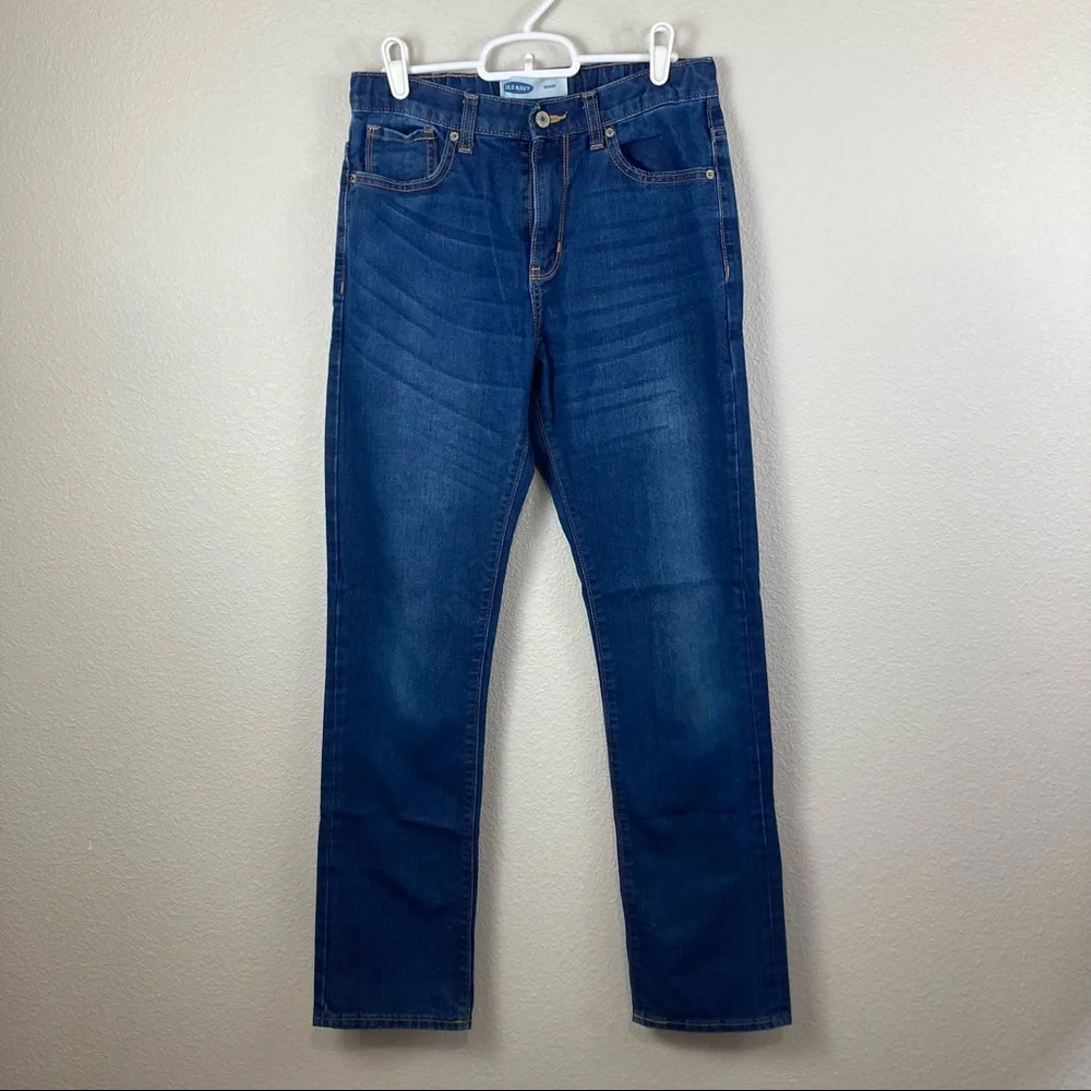 Old Navy blue skinny