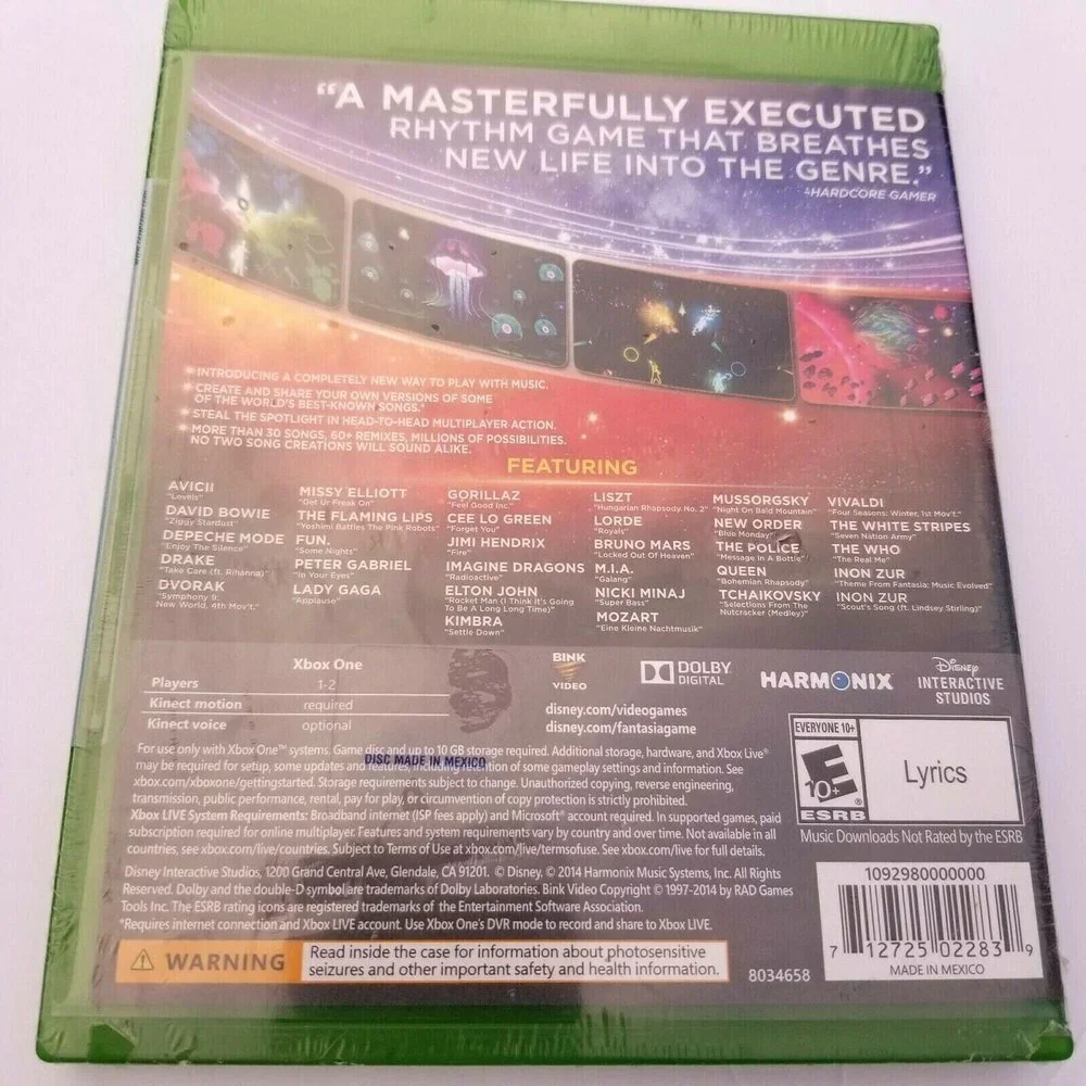 Microsoft Xbox One disney fantasia
