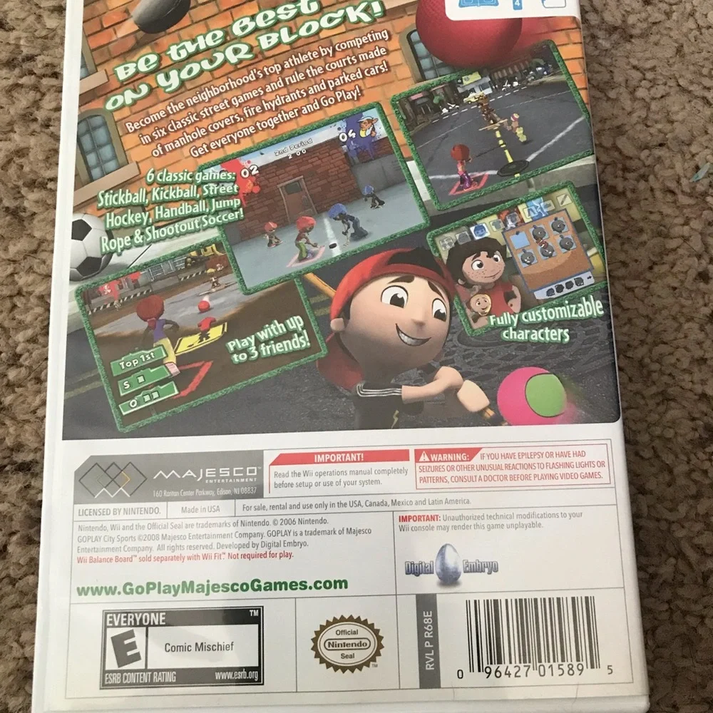 Wii city sports
