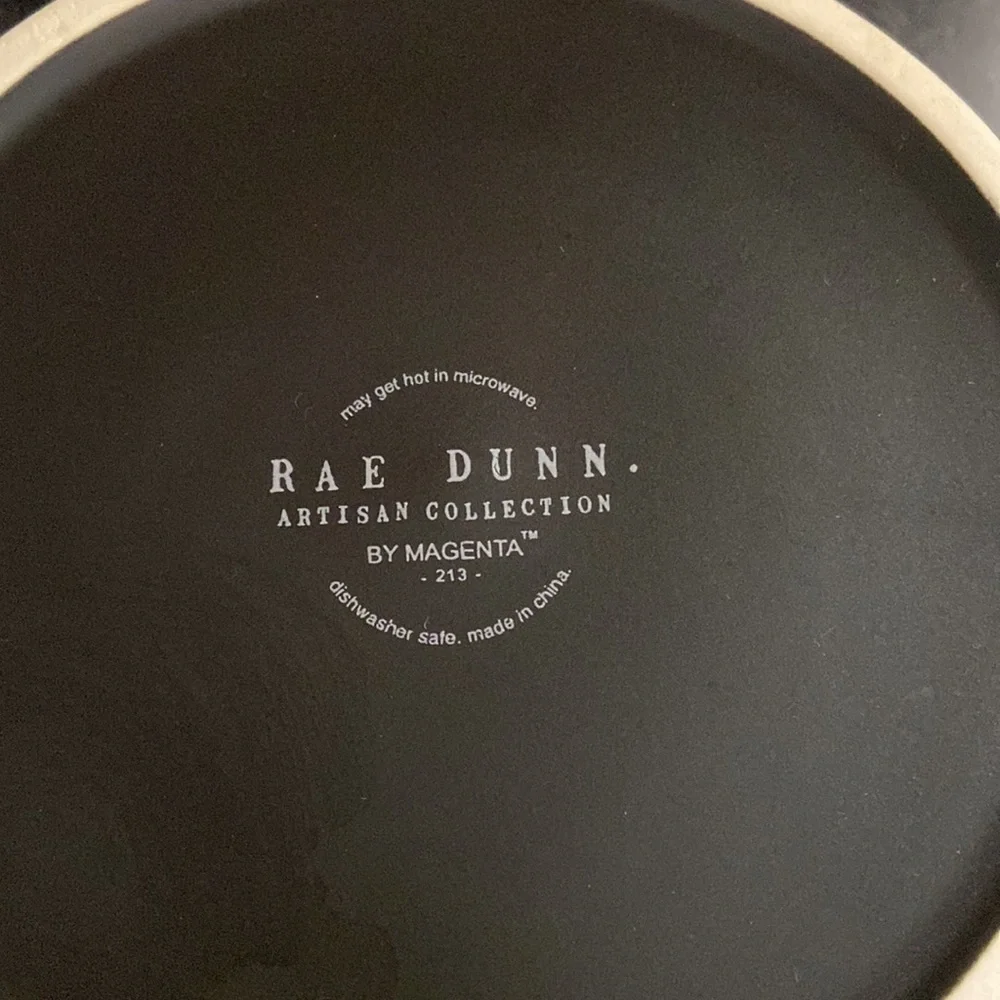 Rae Dunn black rae