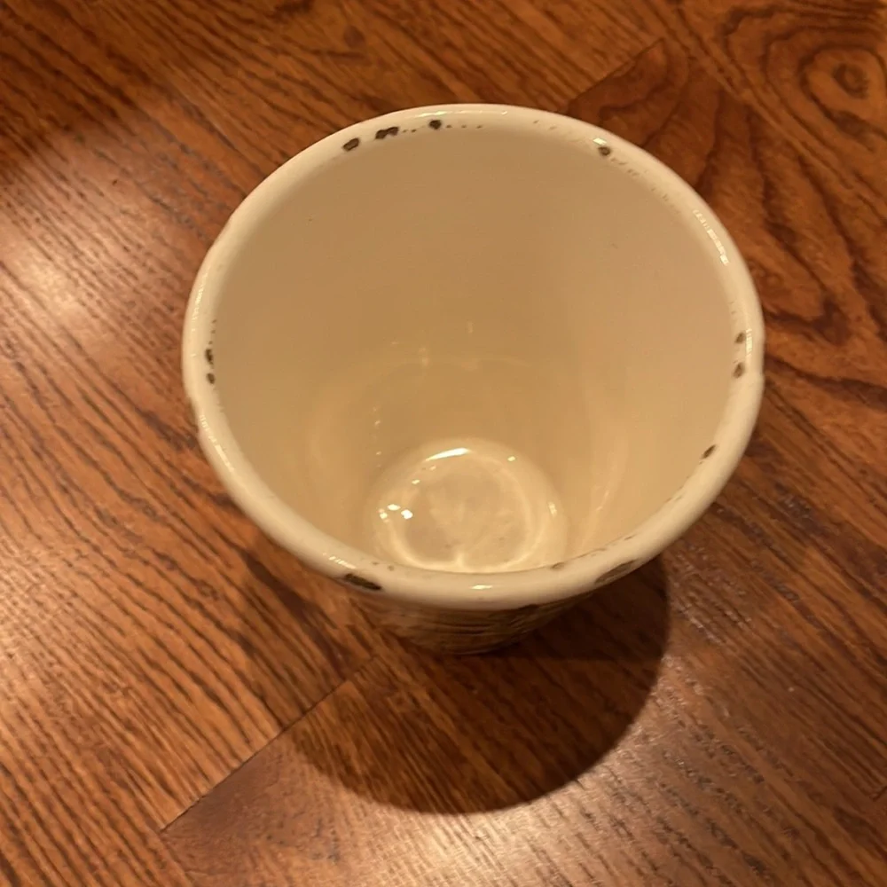 Crate & Barrel Basil planter