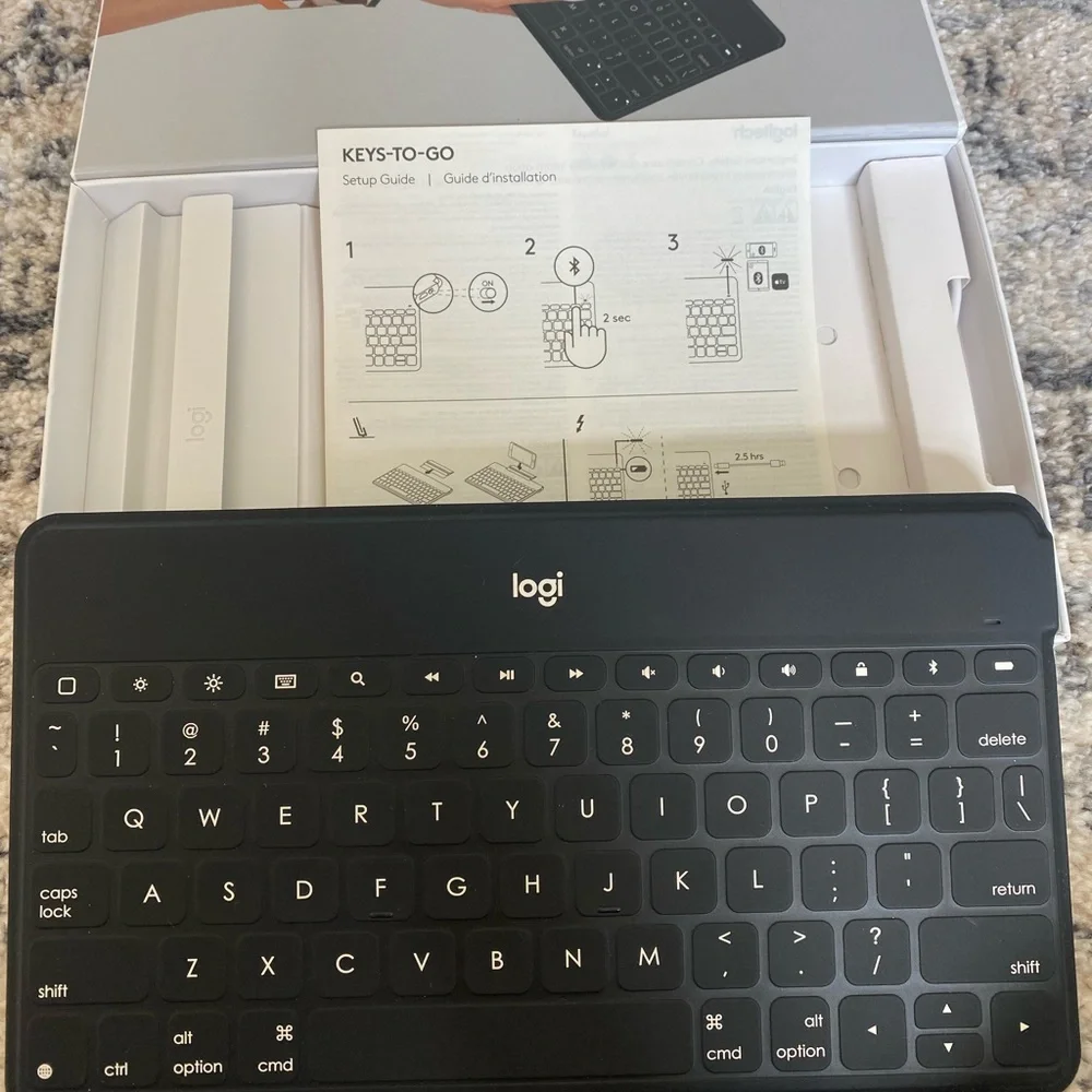 Logitech keys go