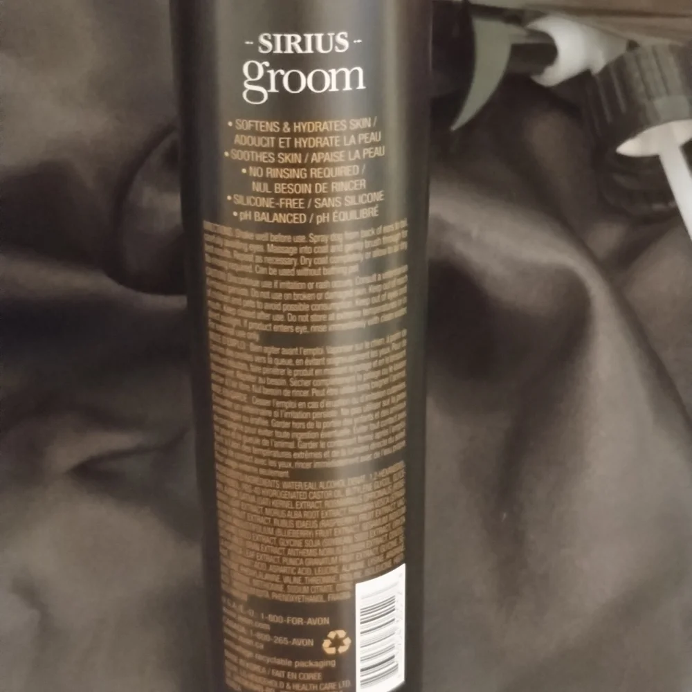 Avon grooming dog