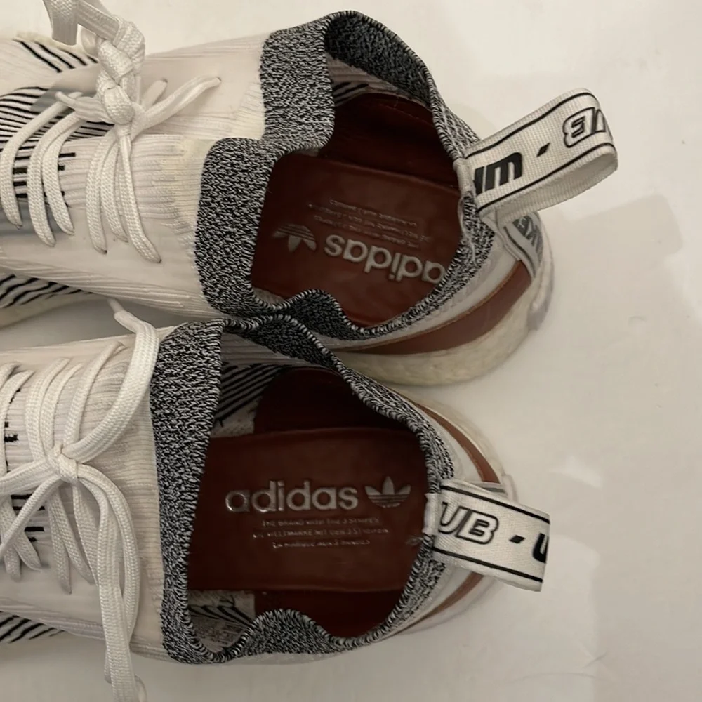 ADIDAS NMD RACER X WHITAKER CAR CLUB MOCANO RUNNING SNEAKERS MENS SIZE 11