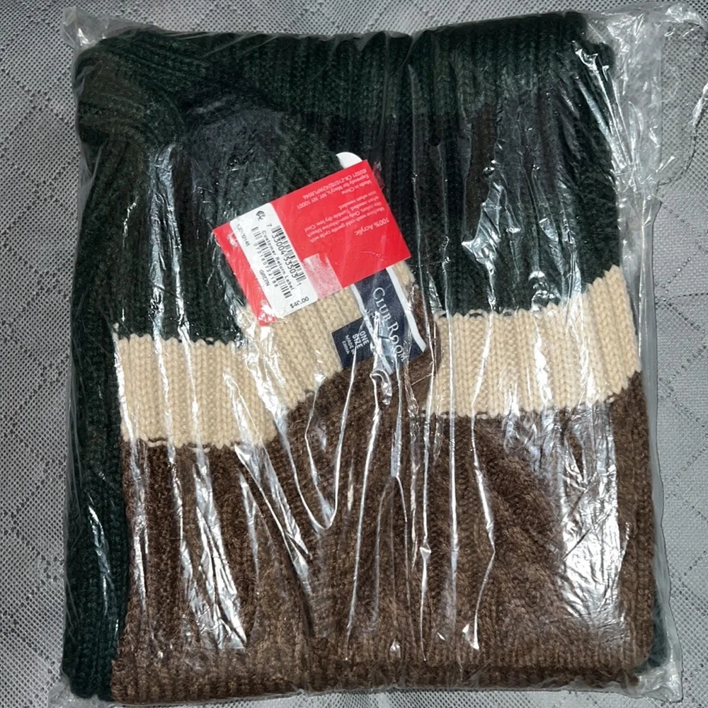 🆕 Club Room Men’s Cable-Knit Scarf (NTW)