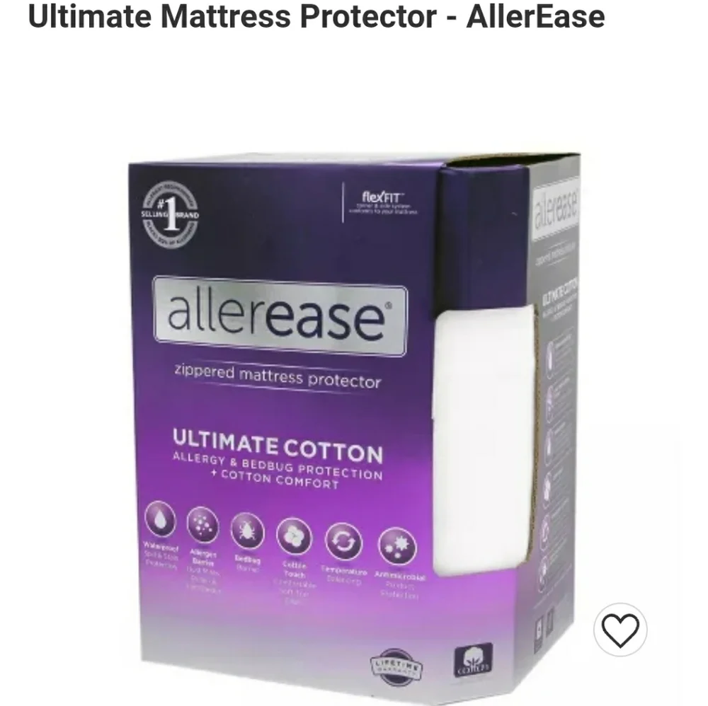 Allerease Ultimate Cotton Mattress protector