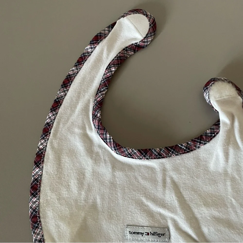 EUC Tommy Hilfiger baby bib