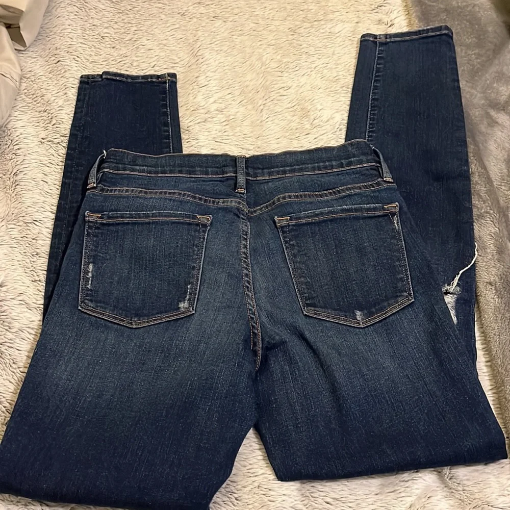 distressed skinny