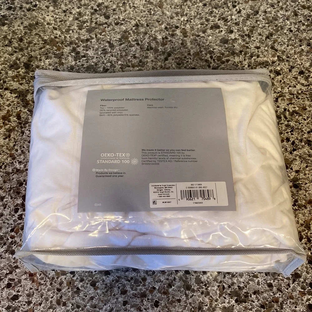 Target Made By Design Waterproof Mattress Protector NWT