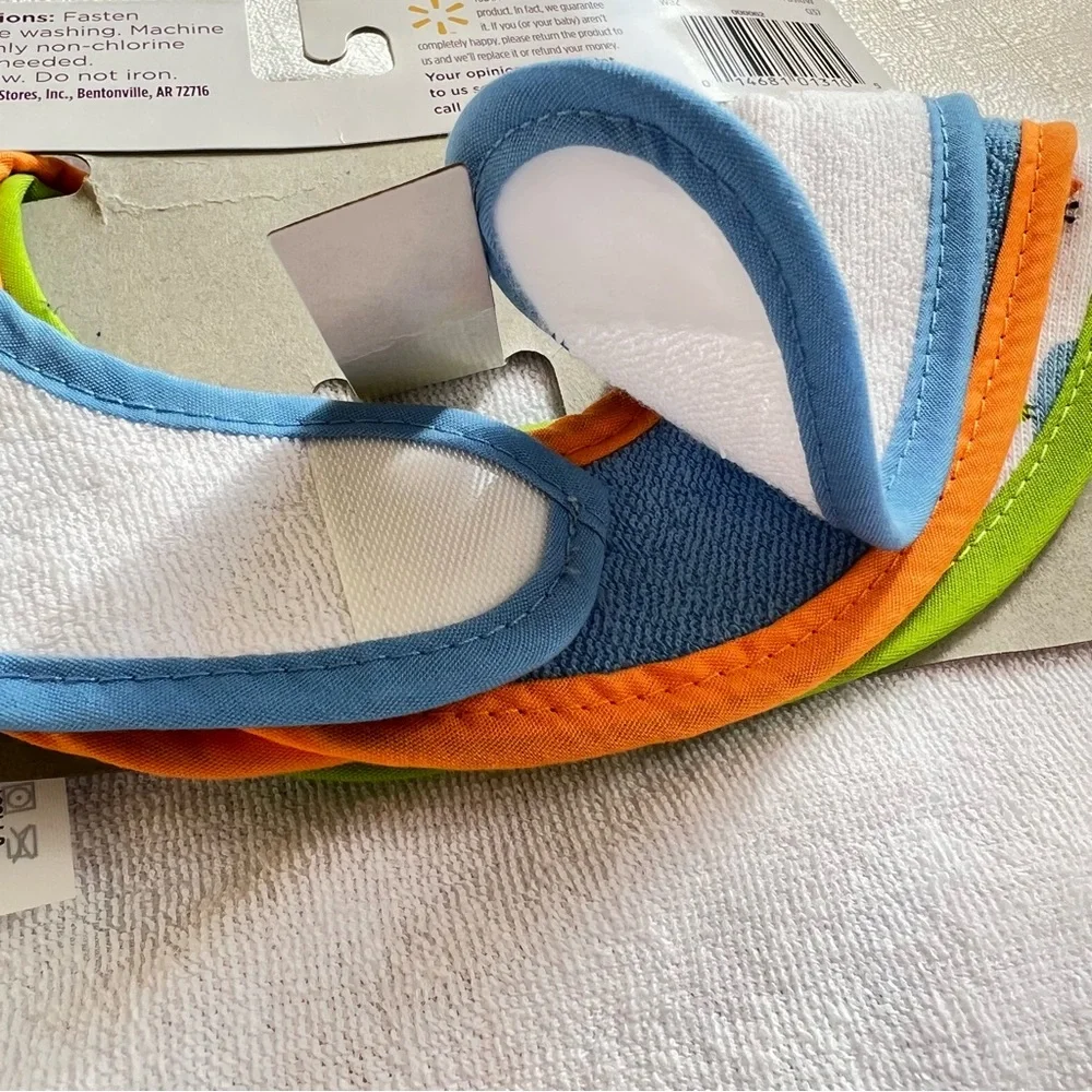 New Baby Set of 3 Bibs