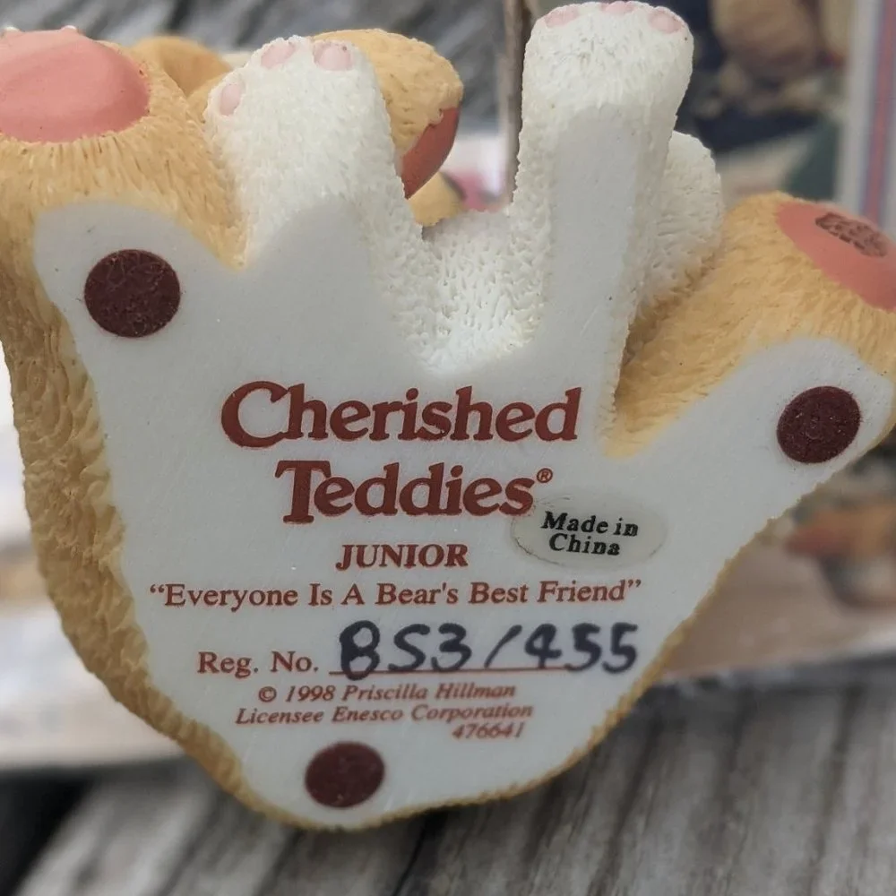 Enesco Cherished Teddies vintage cherished