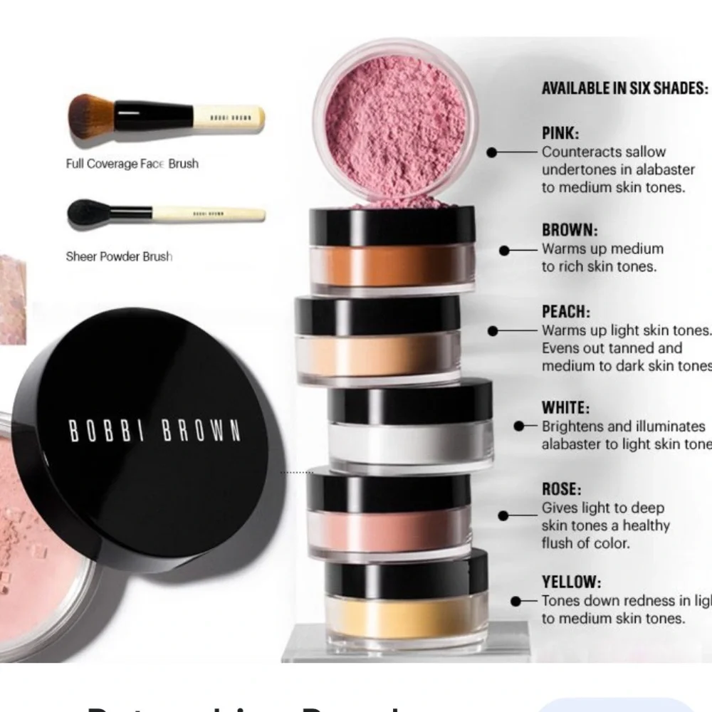 Bobbi Brown keep airbrushed