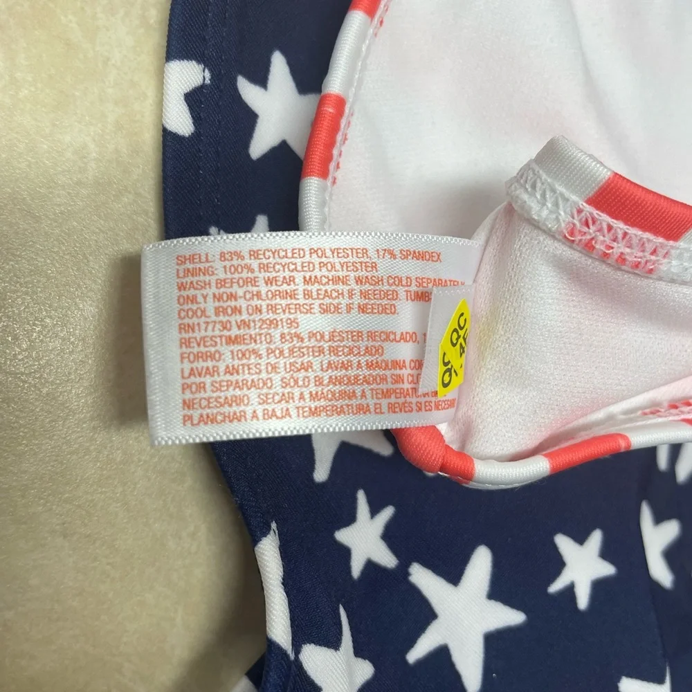 Stars & stripes 2 pc bathing suit