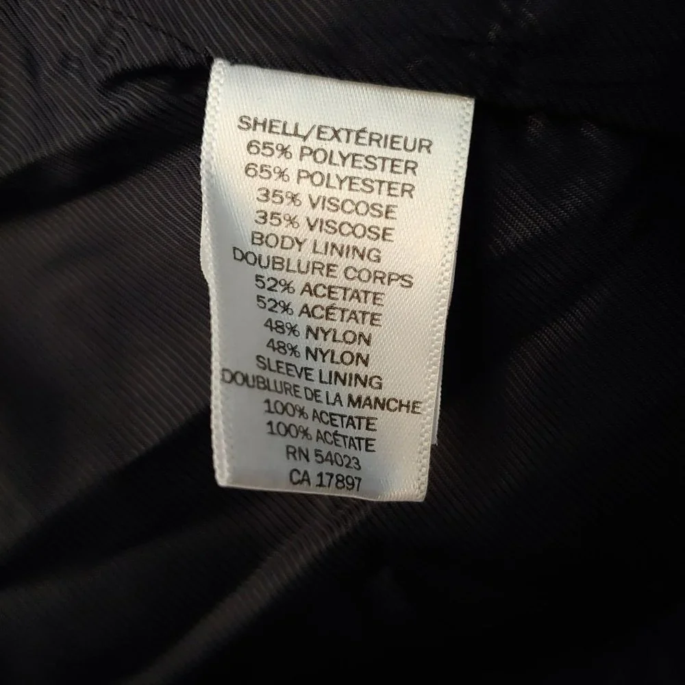 Banana Republic outer pockets