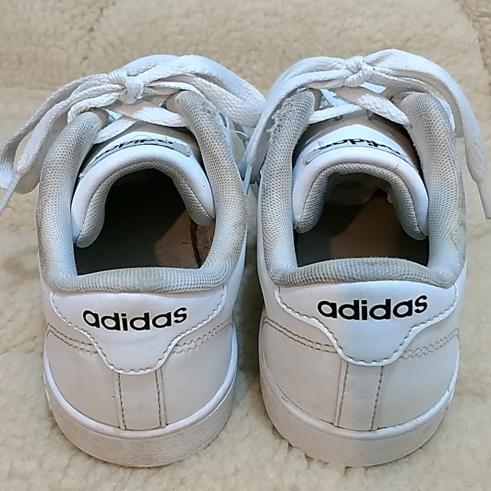 adidas white black