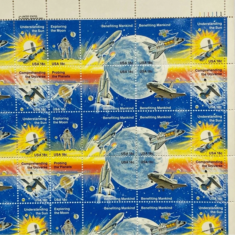 US Postal Service space achievement