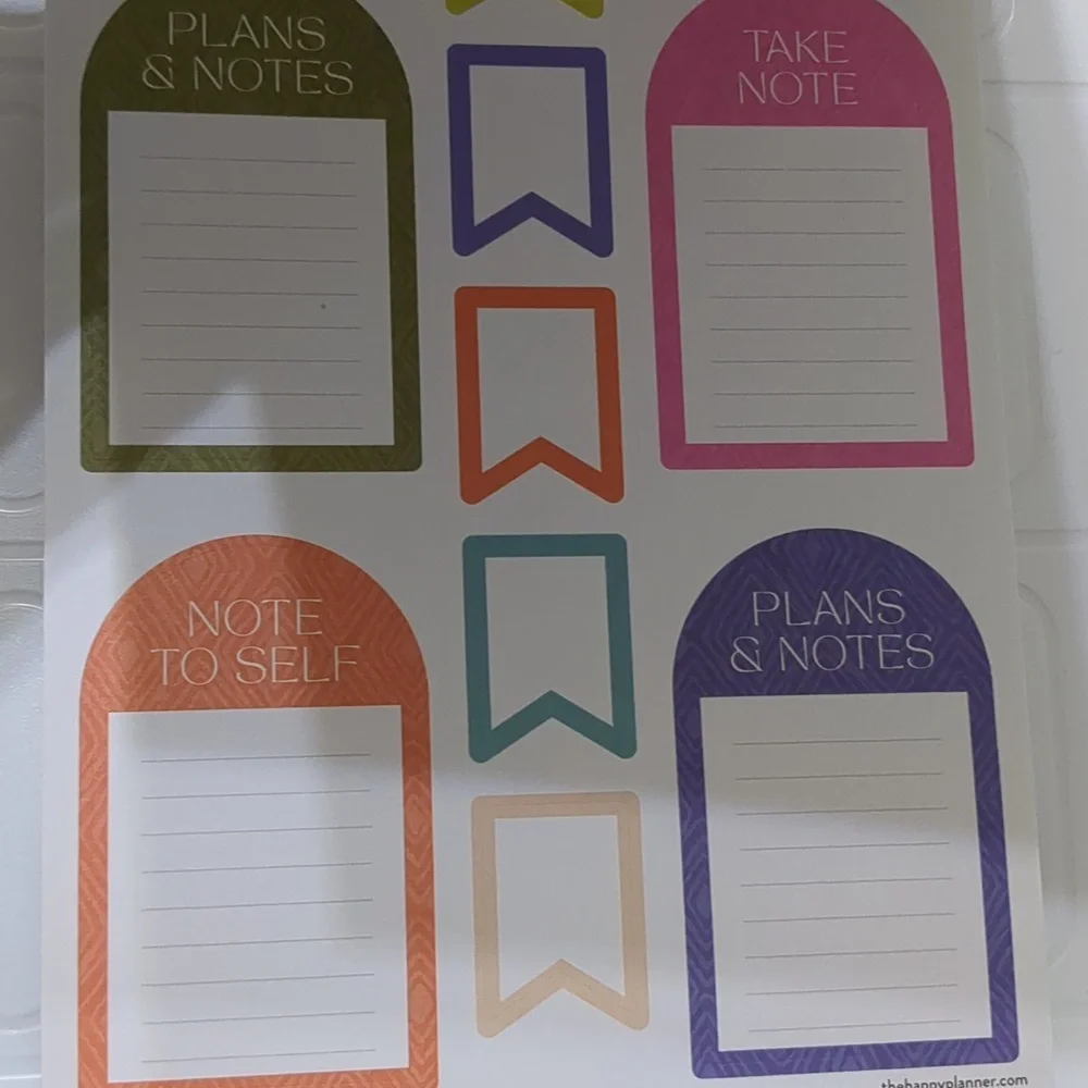 Happy Planner pieces 513