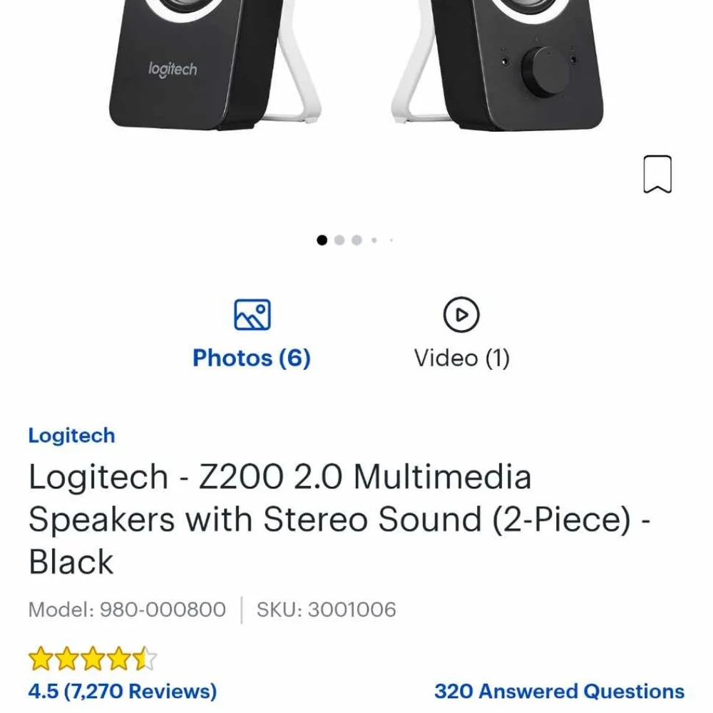 HP Desktop computer with monitor and speakers