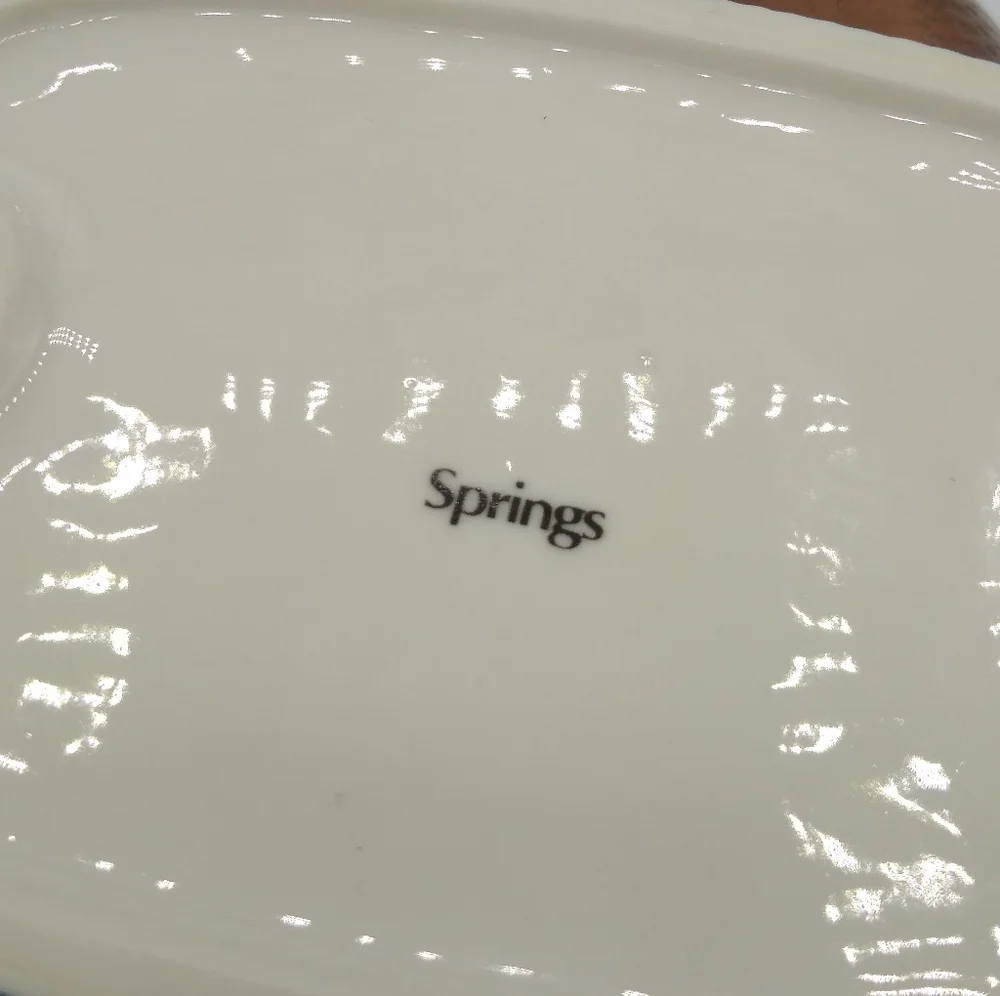 Spring raised porcelain