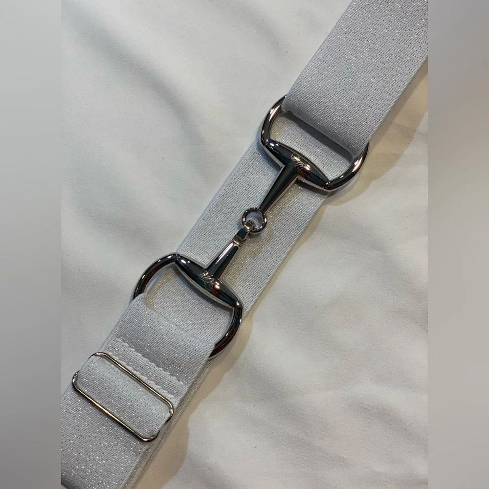 Checkered flag Childrens Equestrian horse Snaffle Bit Belt Elastic One Size …