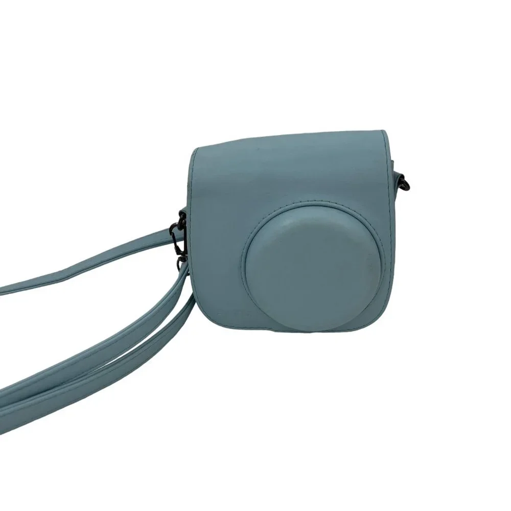 Shutter Light Blue Instax Polaroid Camera Crossbody Shoulder Bag