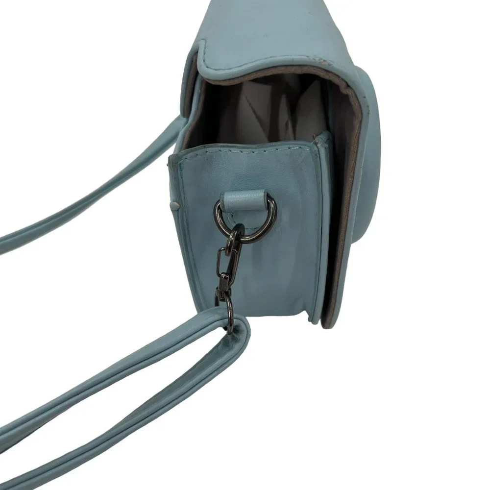 Shutter Light Blue Instax Polaroid Camera Crossbody Shoulder Bag