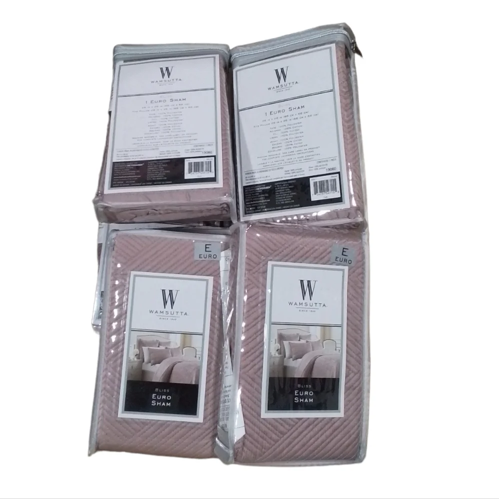 Wamsutta Bliss Euro Sham Set of 2 NWT