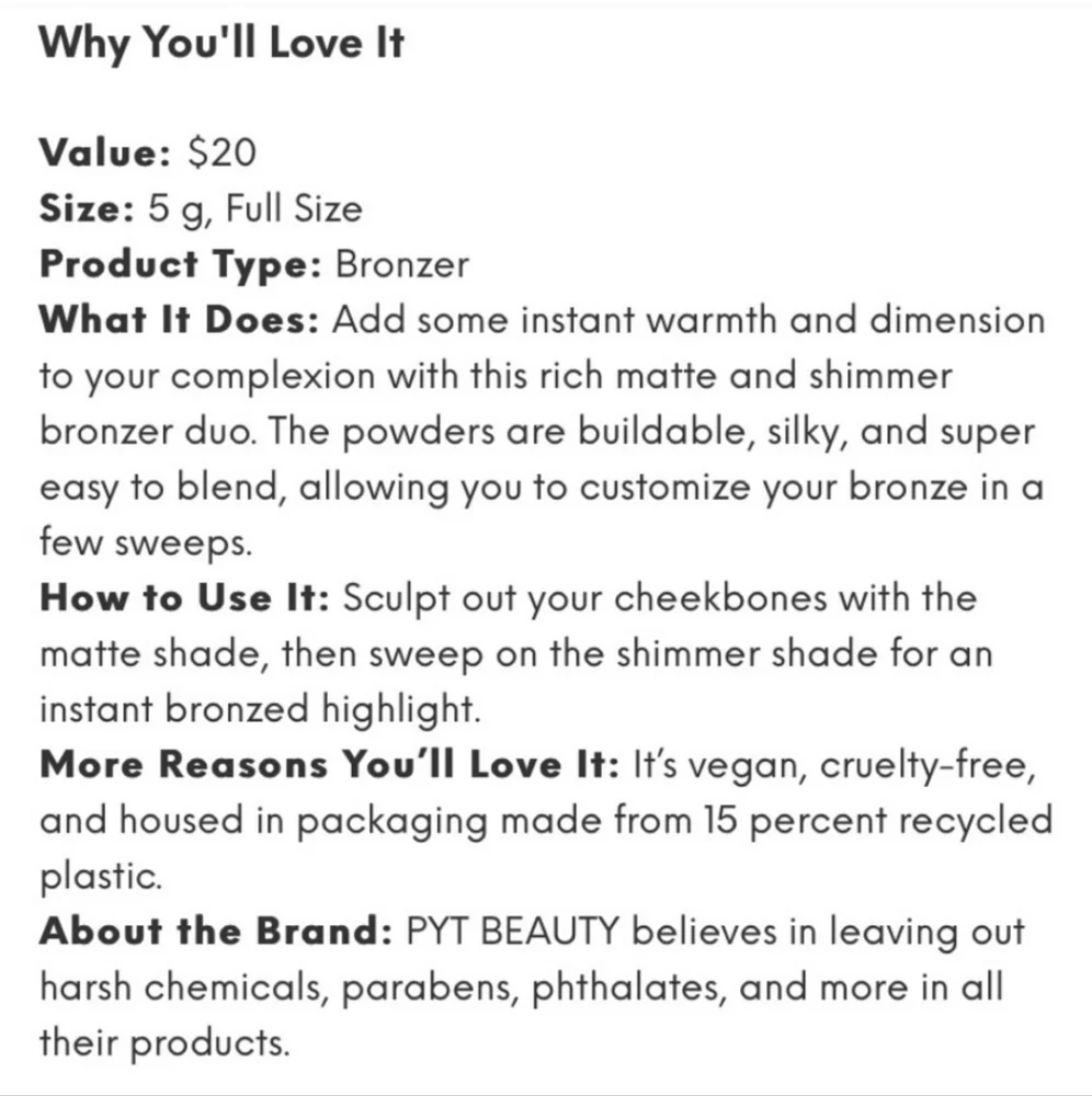 PYT beauty questions leave