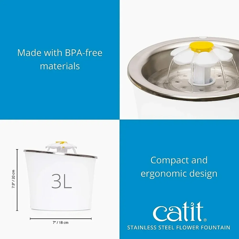 Catit stainless steel