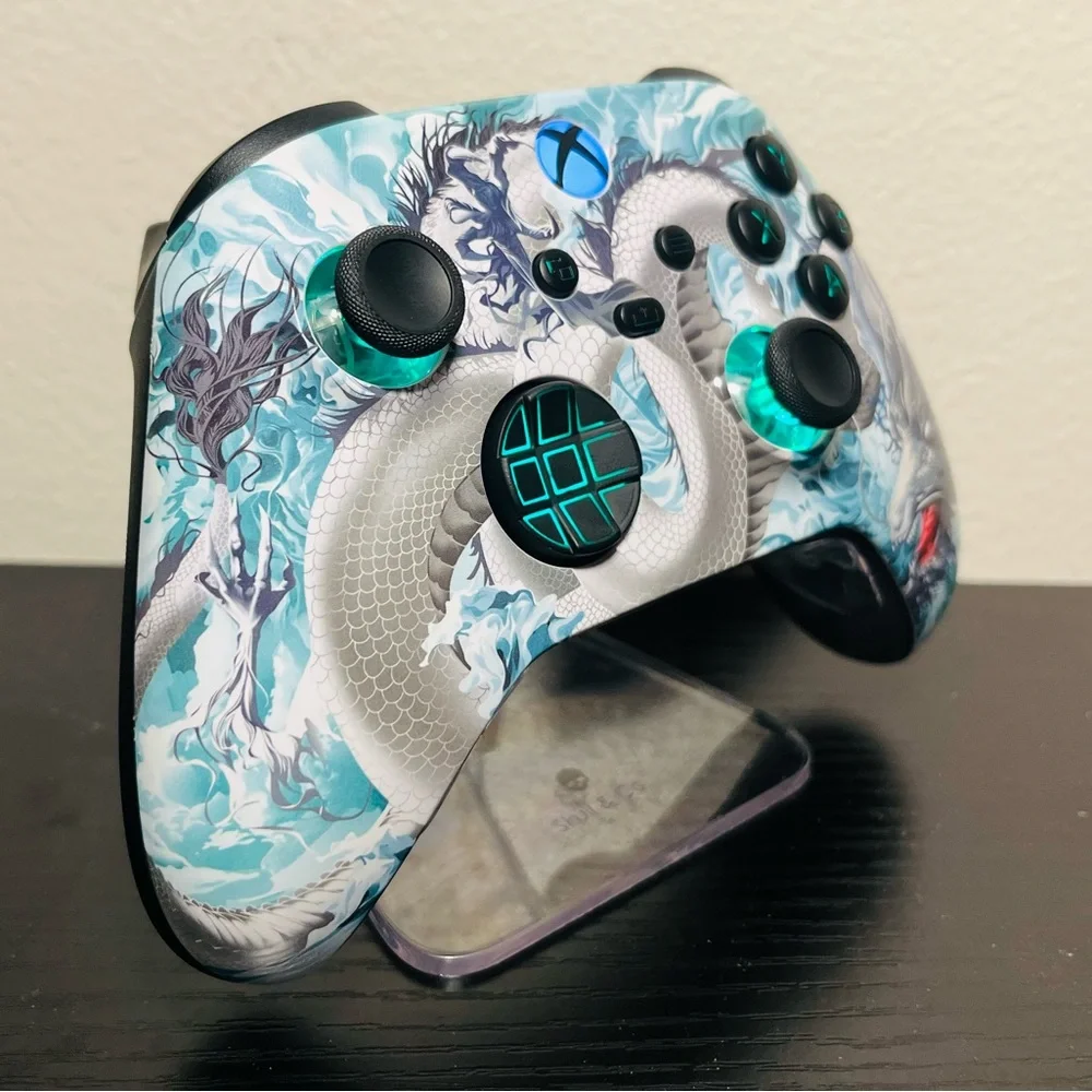 Microsoft Xbox Premium Custom Modded Controller with LEDs “Dragon 2”