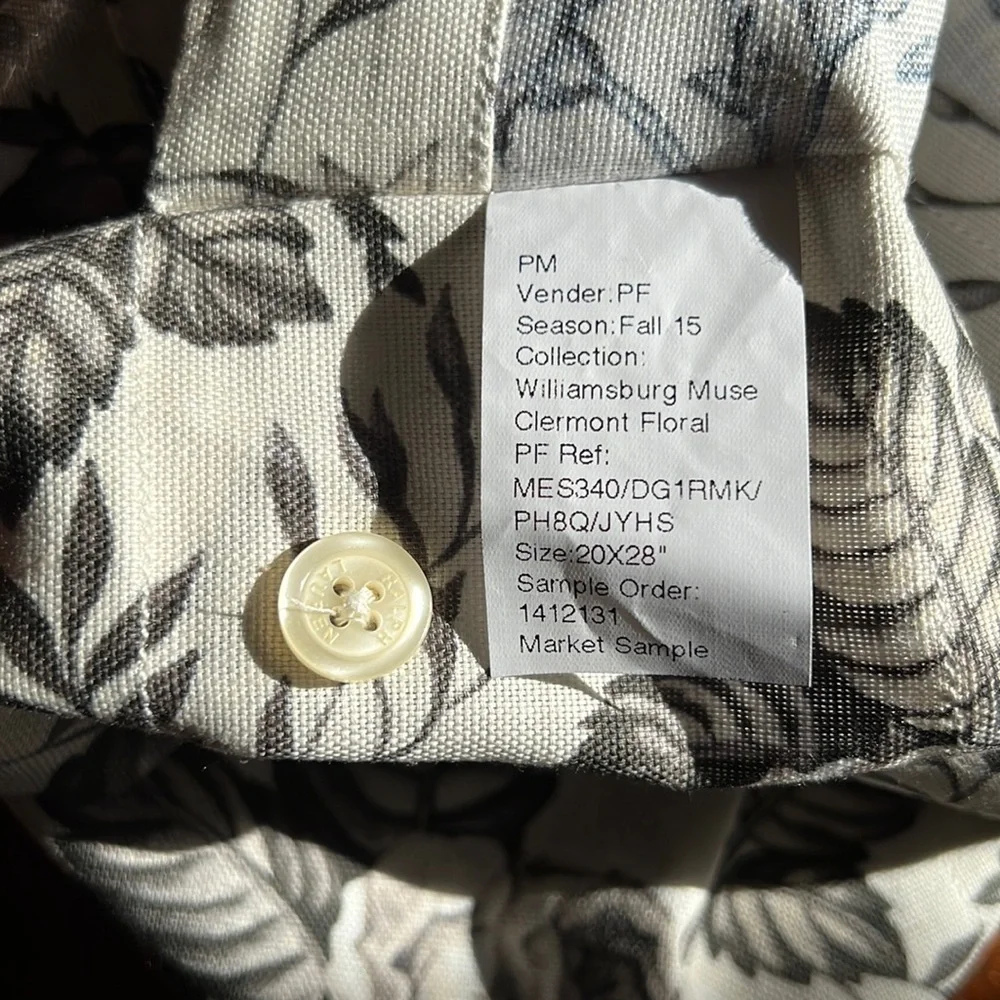Ralph Lauren Standard Sham Pillow Case . Williamsburg muse floral collec…