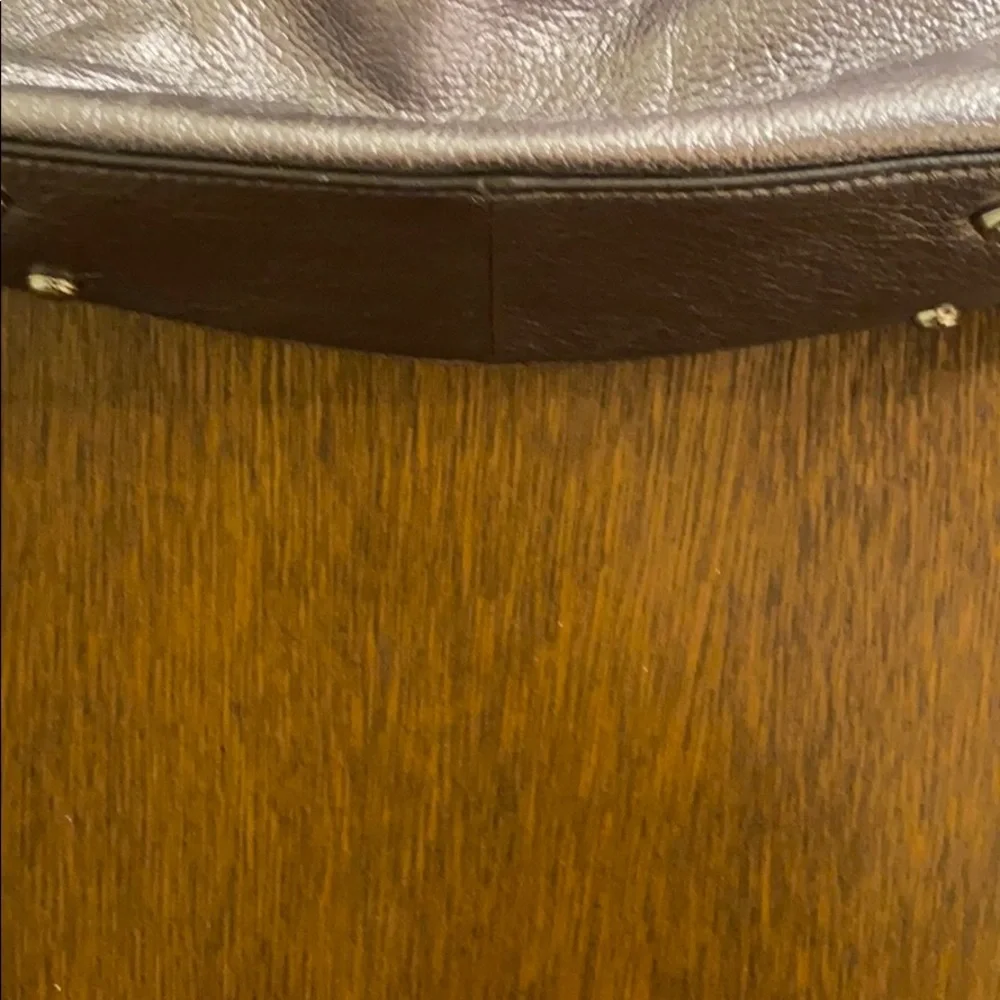 silver leather