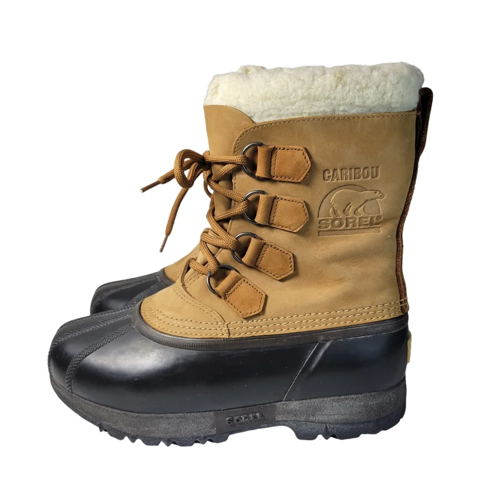Sorel size snow rubber