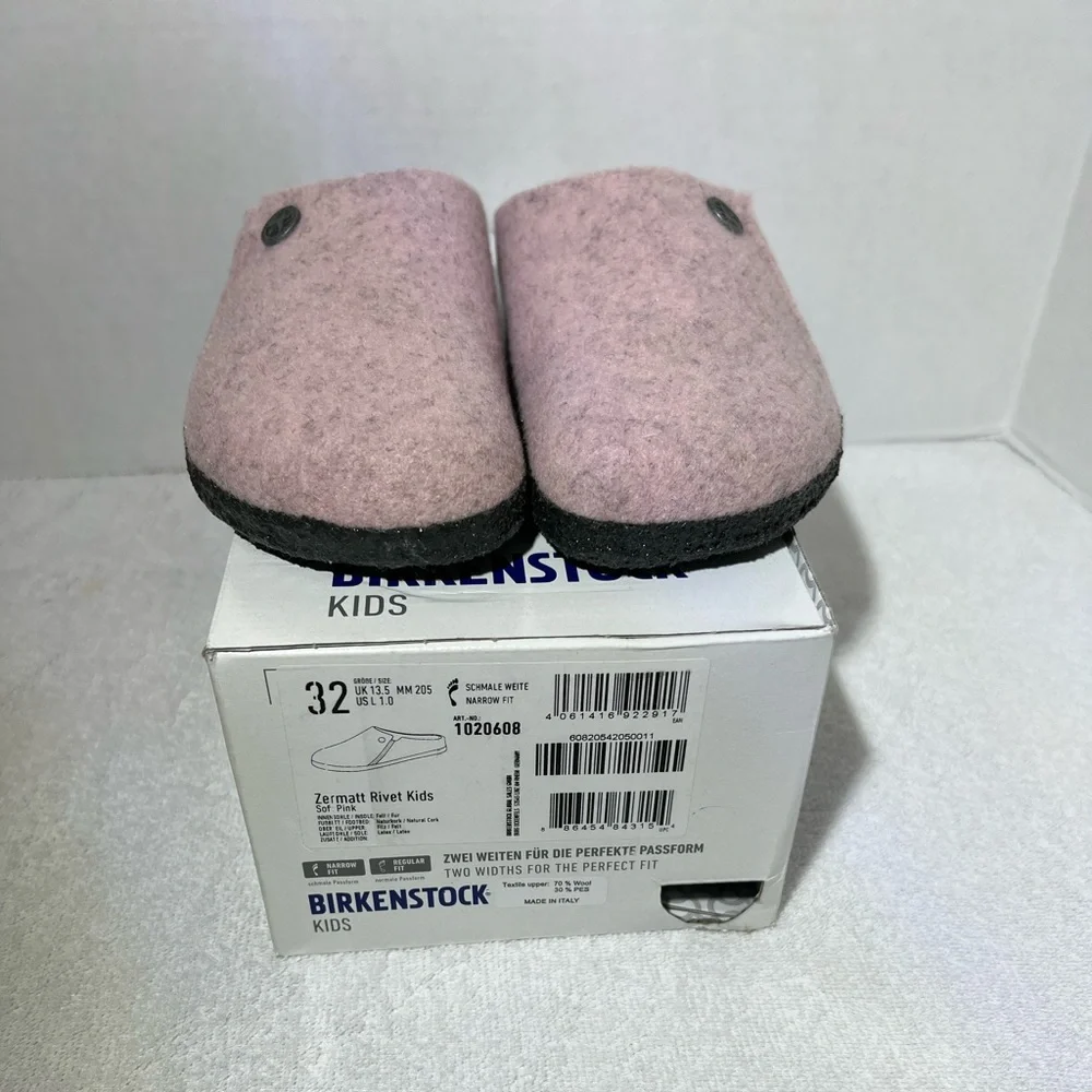 Birkenstock 70%wool made
