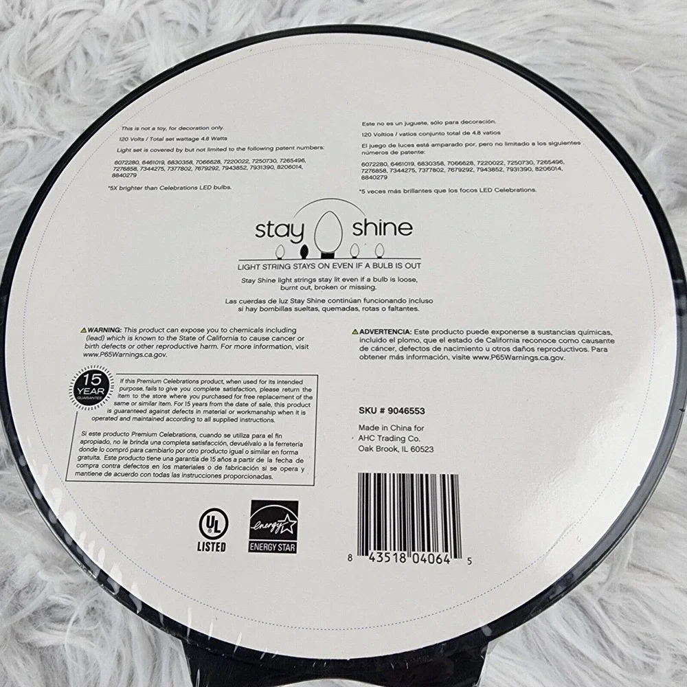 Celebrations platinum led