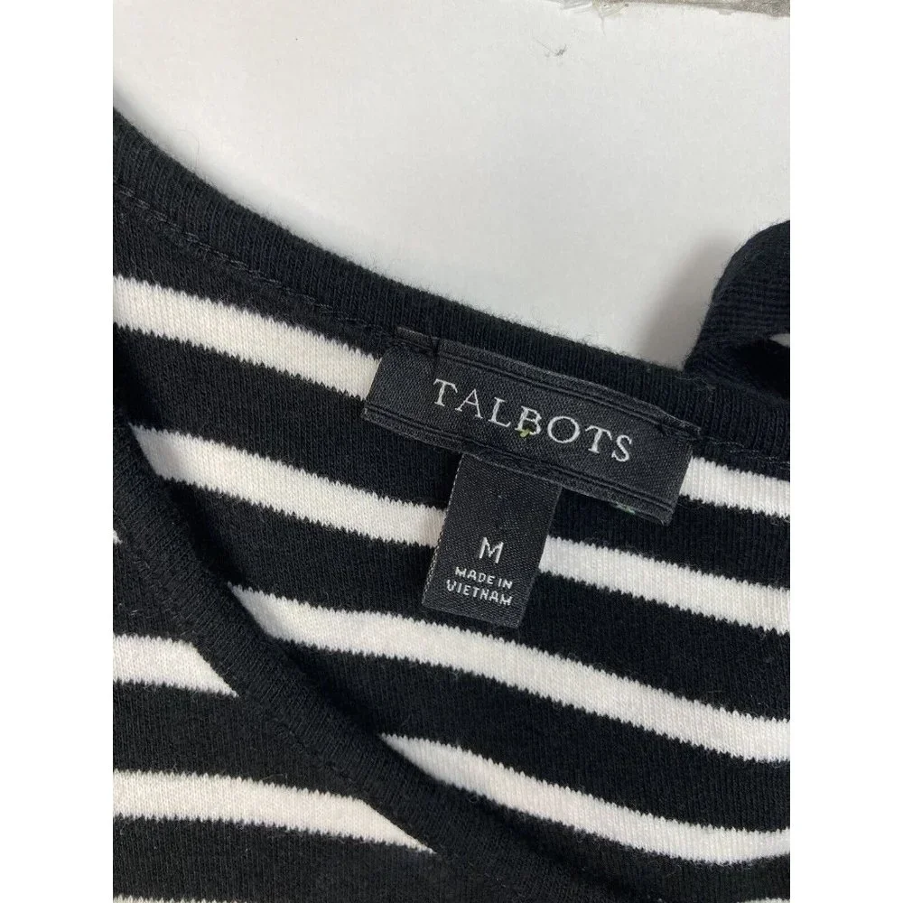 Talbots striped tassle