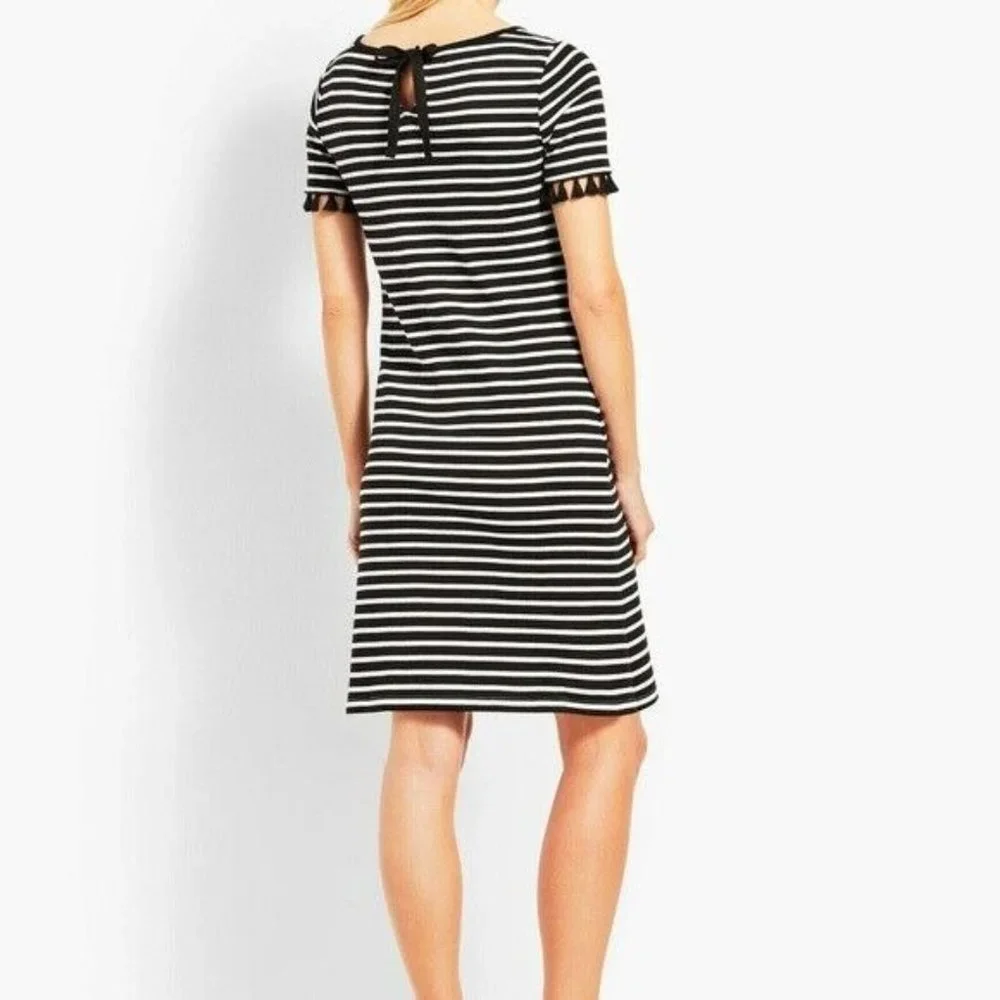 Talbots striped tassle