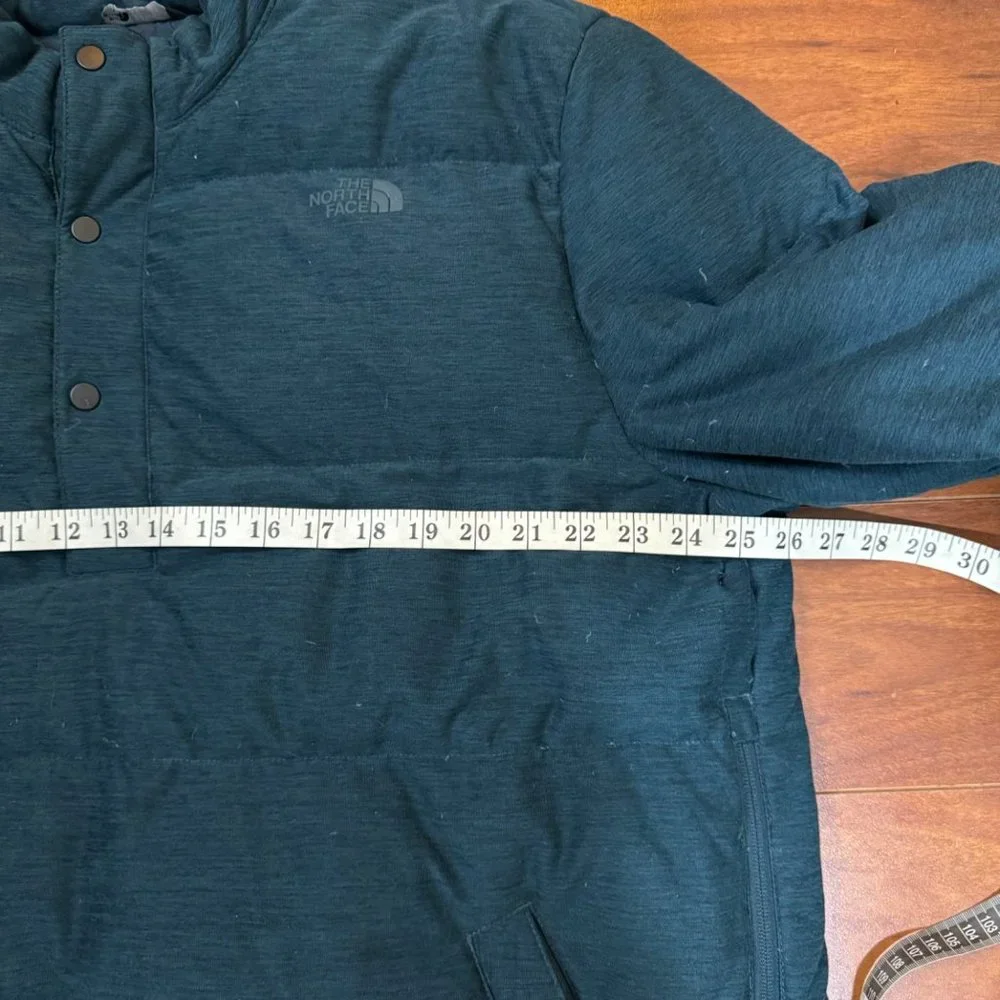 THE NORTH FACE Eros 550 Pullover Puffer Men's Jacket Size XL Goose Down Blue