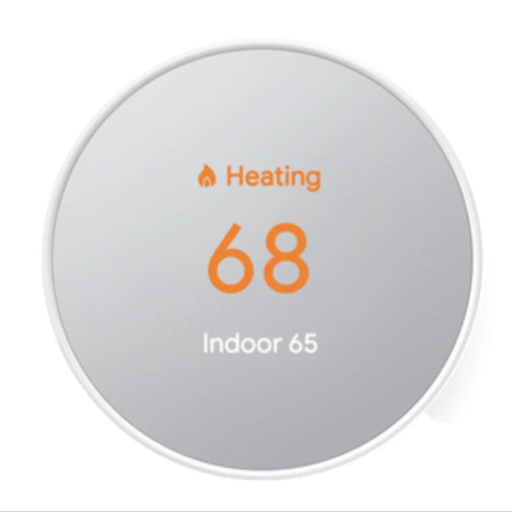 Google Nest Programmable Smart Thermostat – Snow – New & Sealed