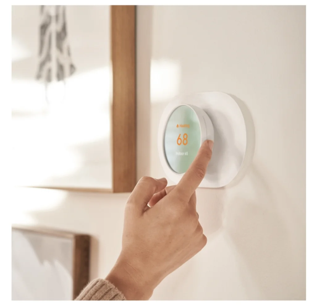 Google Nest Programmable Smart Thermostat – Snow – New & Sealed