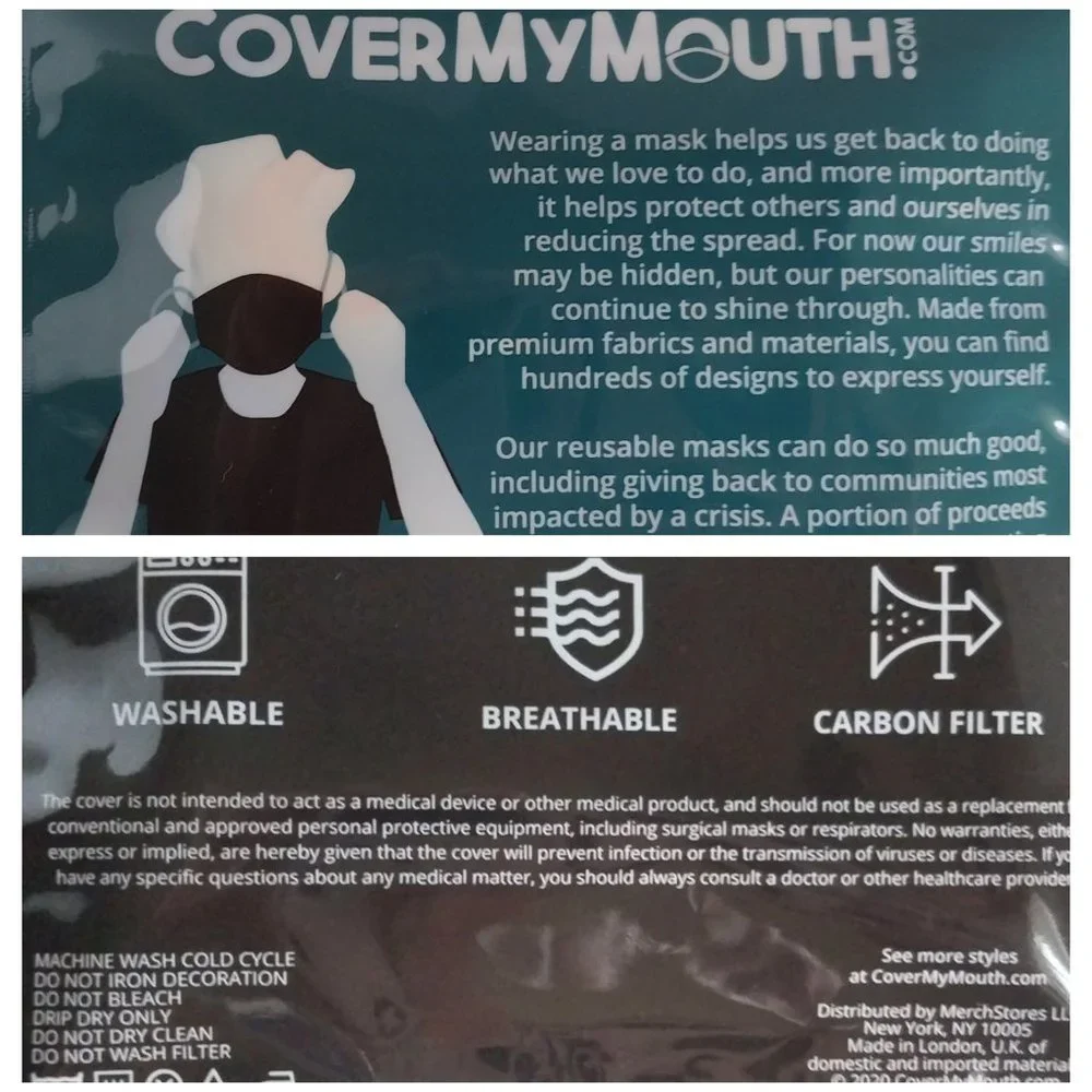 Cover My Mouth reusable face