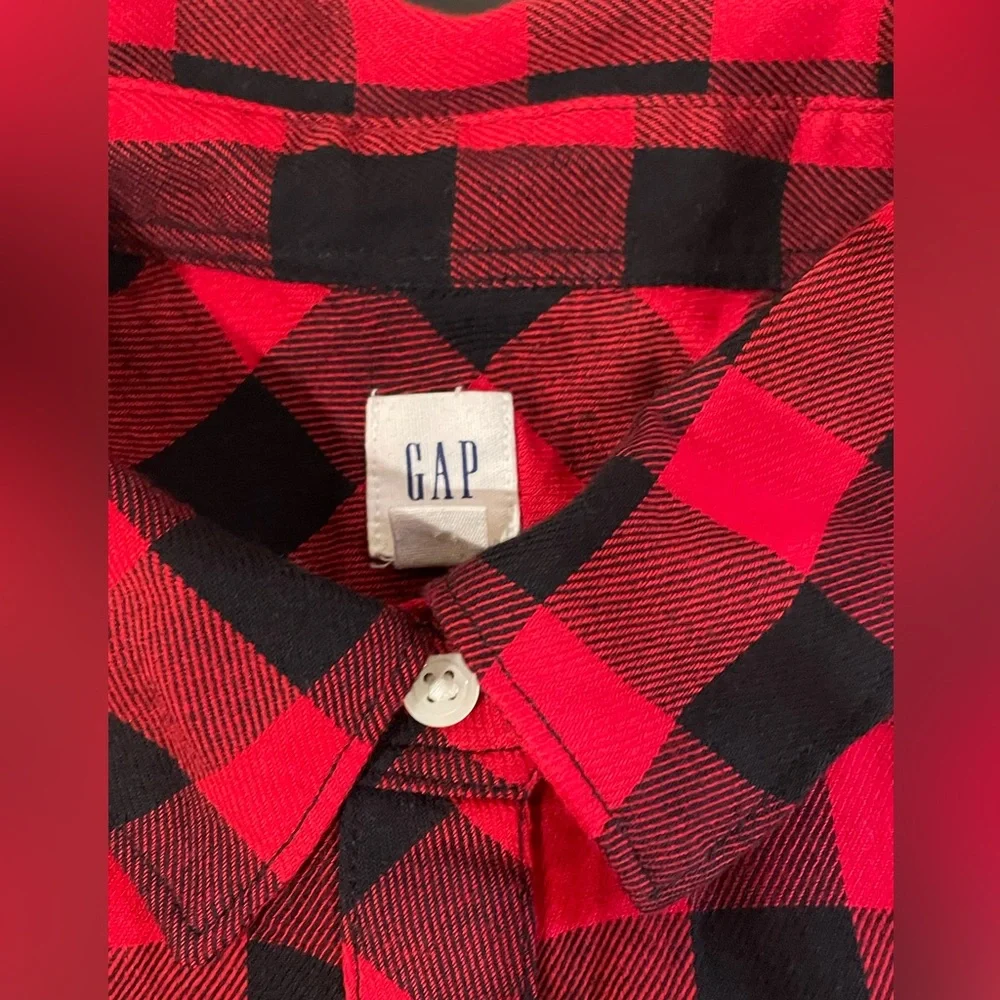 GAP lumberjack plaid