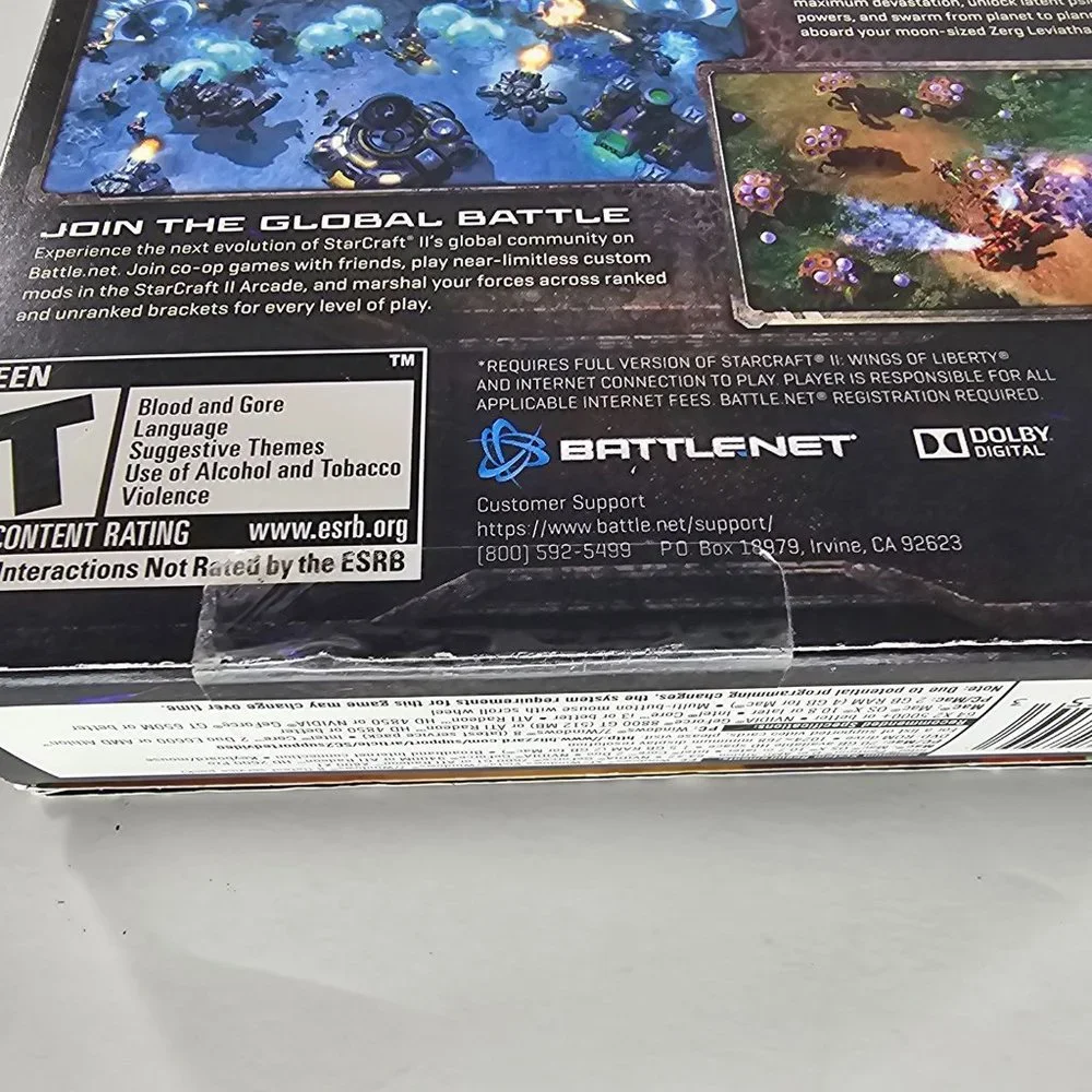 StarCraft II Heart of the Swarm + Wings of Liberty Windows PC